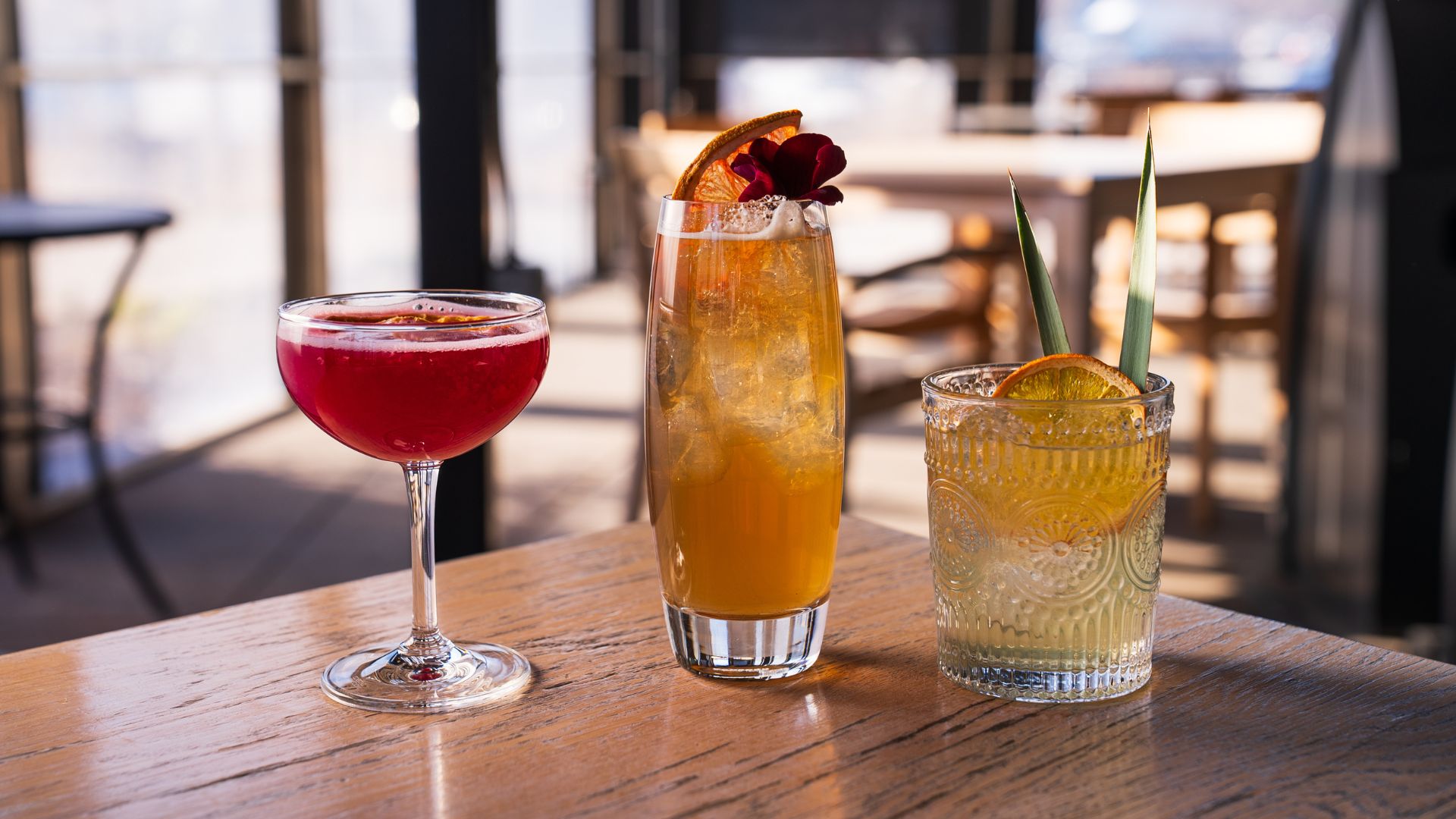 The cocktails at Vicia are inspired by locally grown produce and zero-waste practices.