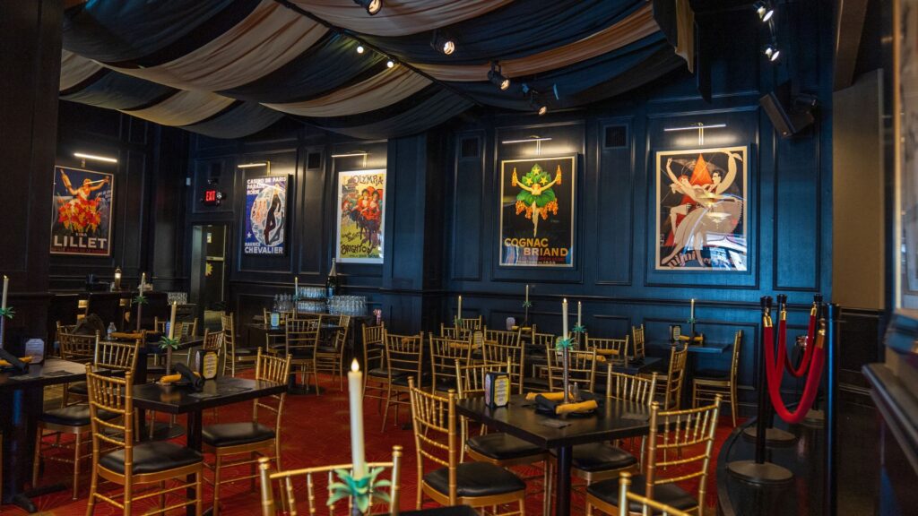 Curtain Call Lounge has Broadway posters lining the walls.