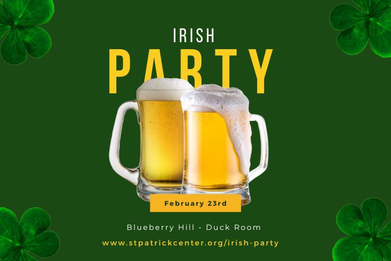 St. Patrick Center Irish Party at Blueberry Hill.