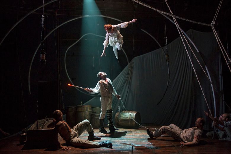 The Repertory Theatre of St. Louis will perform Moby Dick with aerial acts.