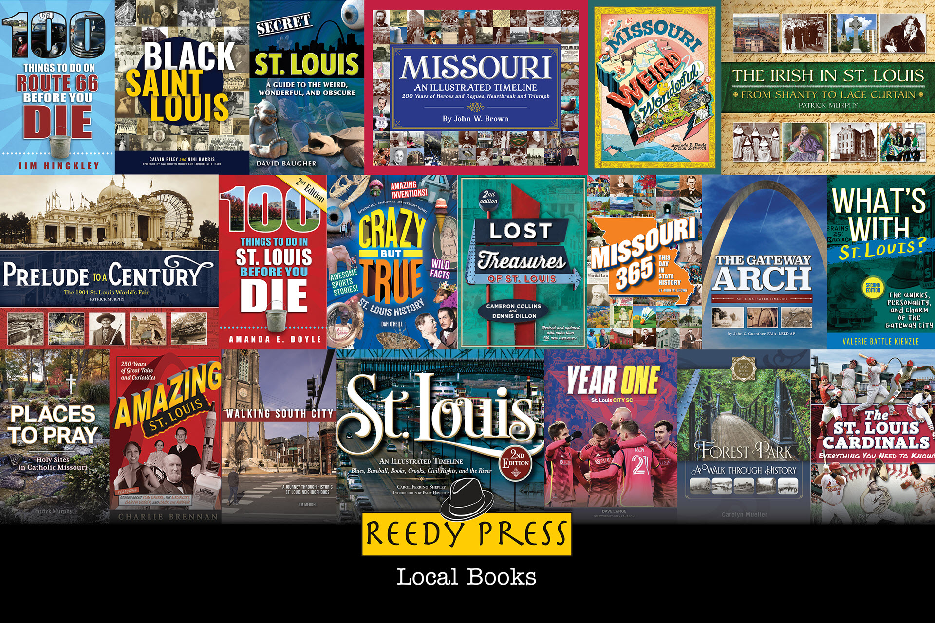 Reedy Press books about St. Louis.