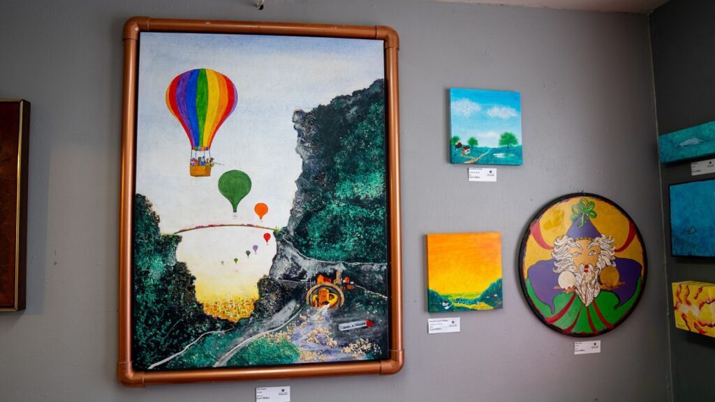 Soulard Art Gallery sells paintings by resident artists.