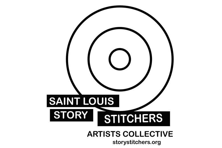 St. Louis Story Stitchers Artists Collective logo.