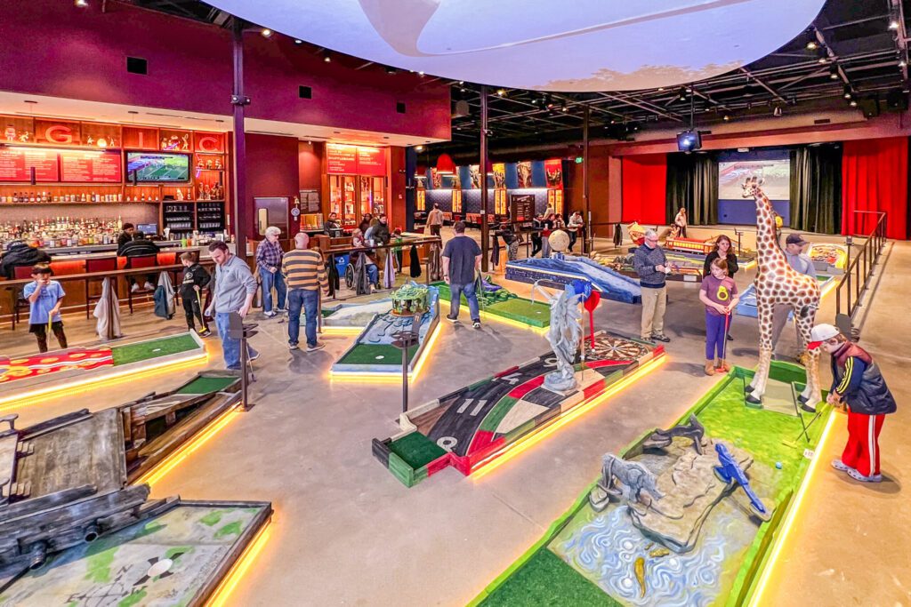Magic Mini Golf created by none other than St. Louis’ own Joe Edwards is located in the heart of The Loop.
