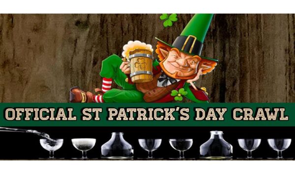 Join the official St. Patrick's Day Bar Crawl in St. Louis on March 17.