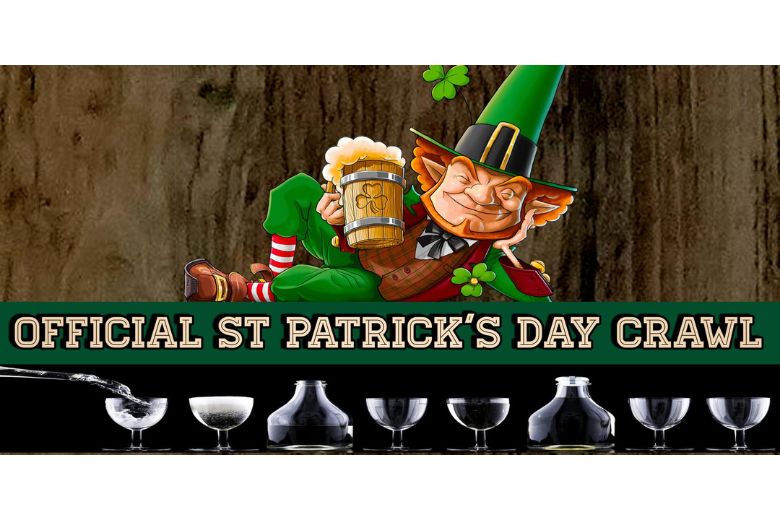 Join the official St. Patrick's Day Bar Crawl in St. Louis on March 17.