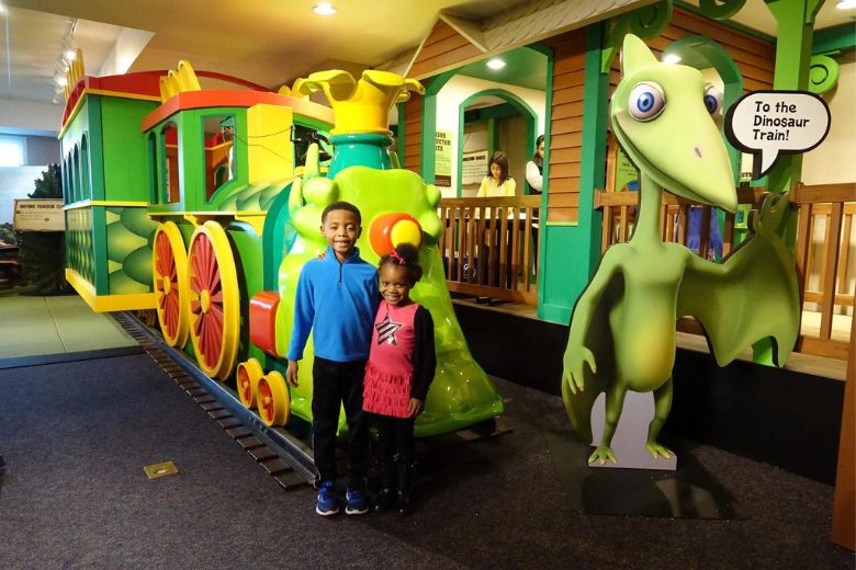 Dinosaur Train: The Traveling Exhibit is based on the popular PBS KIDS TV series.