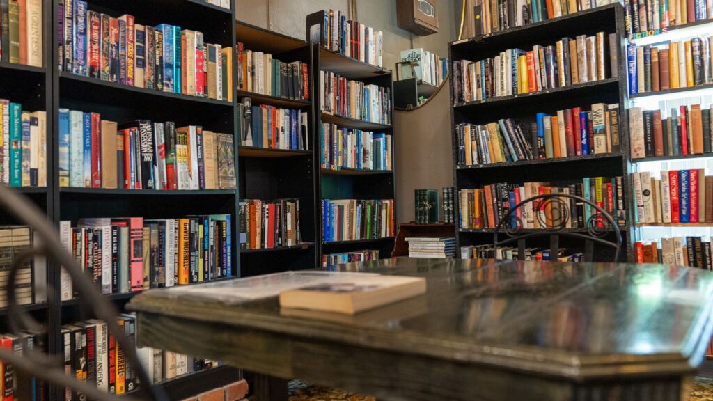 Hammonds Books houses more than 80,000 rare, out-of-print and used books over two floors.