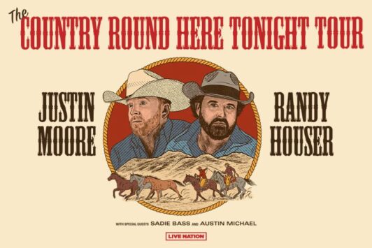 Justin Moore and Randy Houser will perform live at Hollywood Casino Amphitheatre – St. Louis.