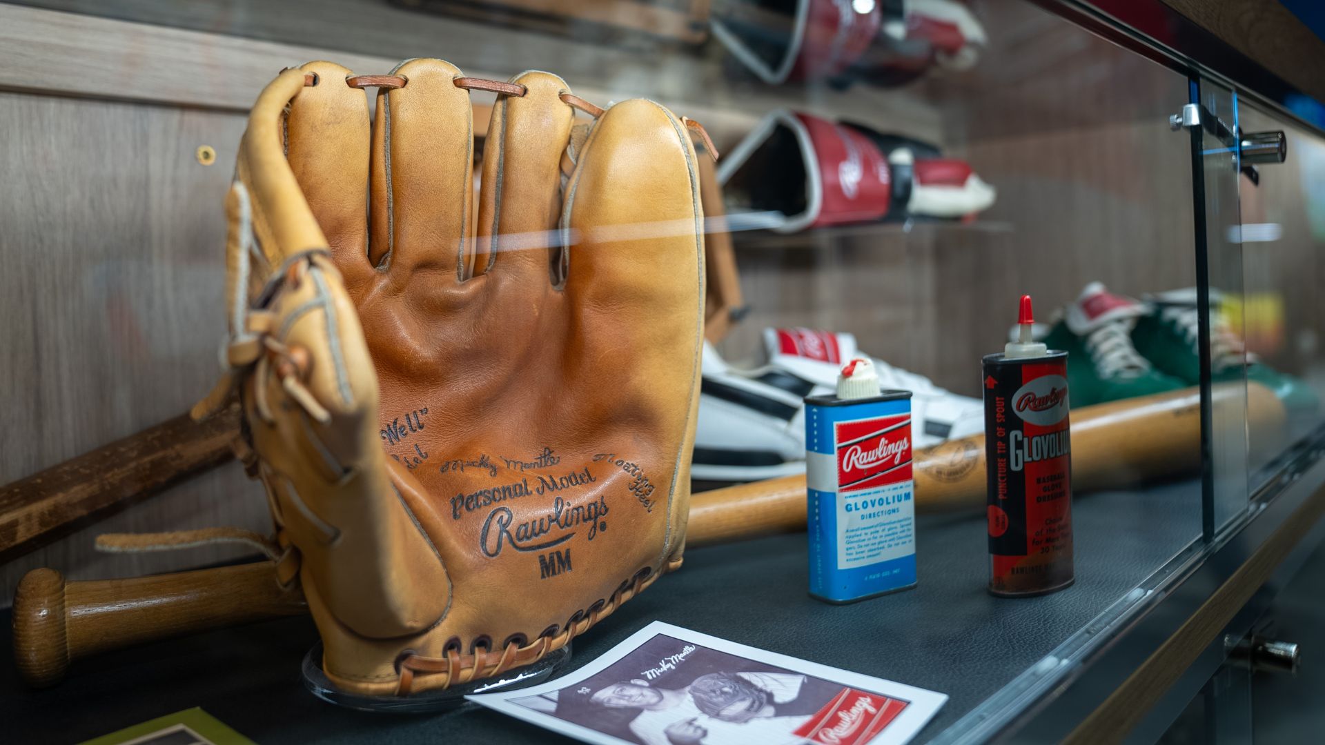 The Rawlings Experience features baseball memorabilia and archival objects.