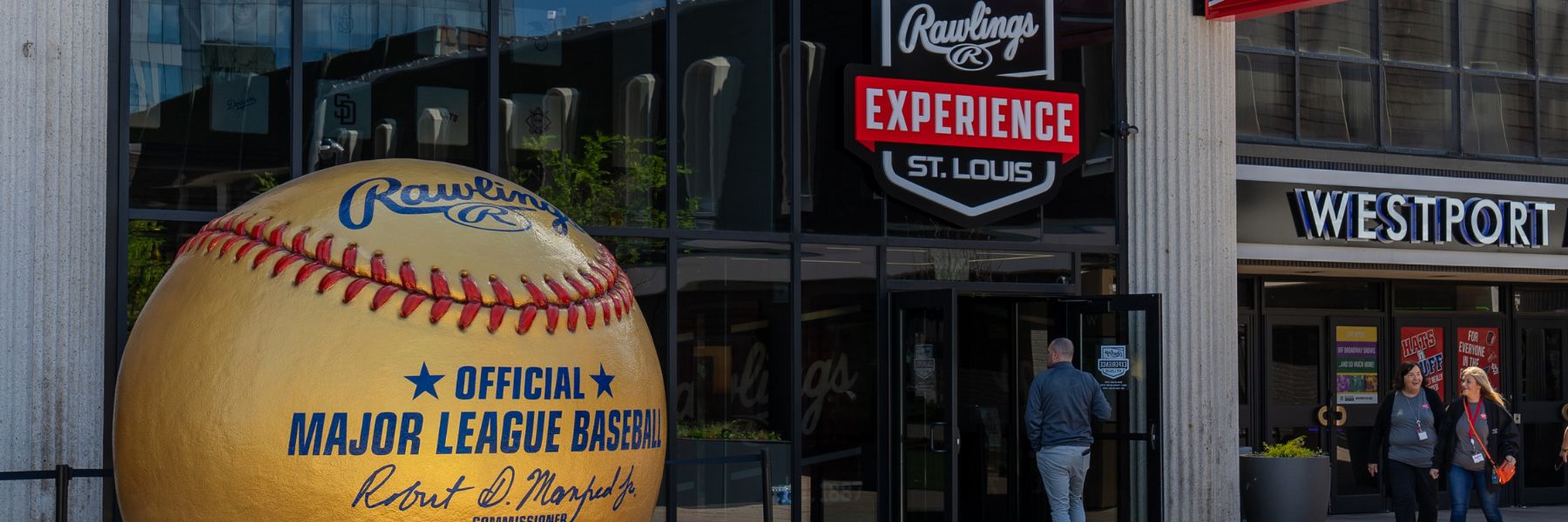 Rawlings Sporting Goods opens a new immersive experience at Westport Plaza in St. Louis.