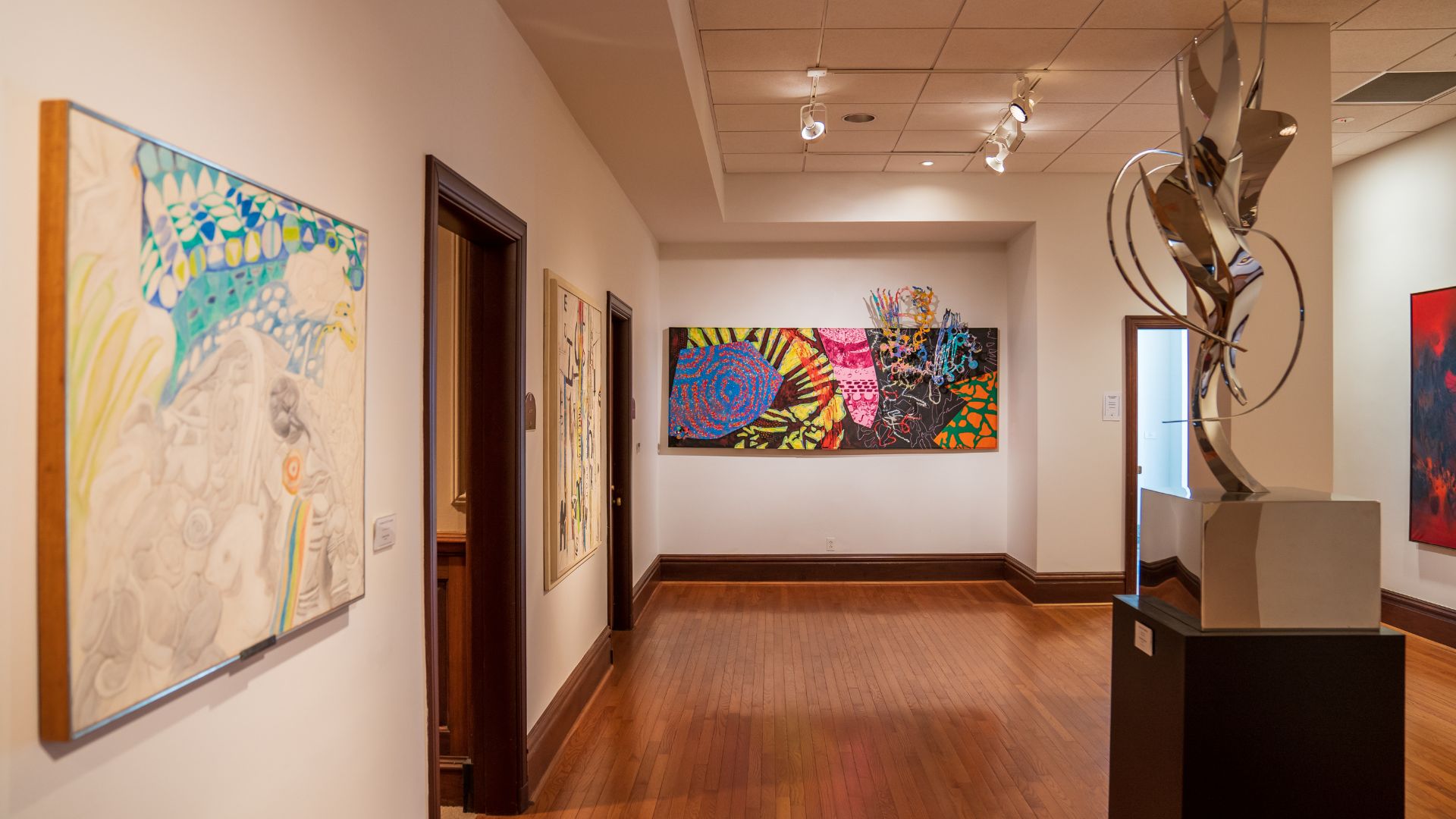 The Saint Louis University Museum of Art encompasses an impressive permanent collection of works by modern masters.