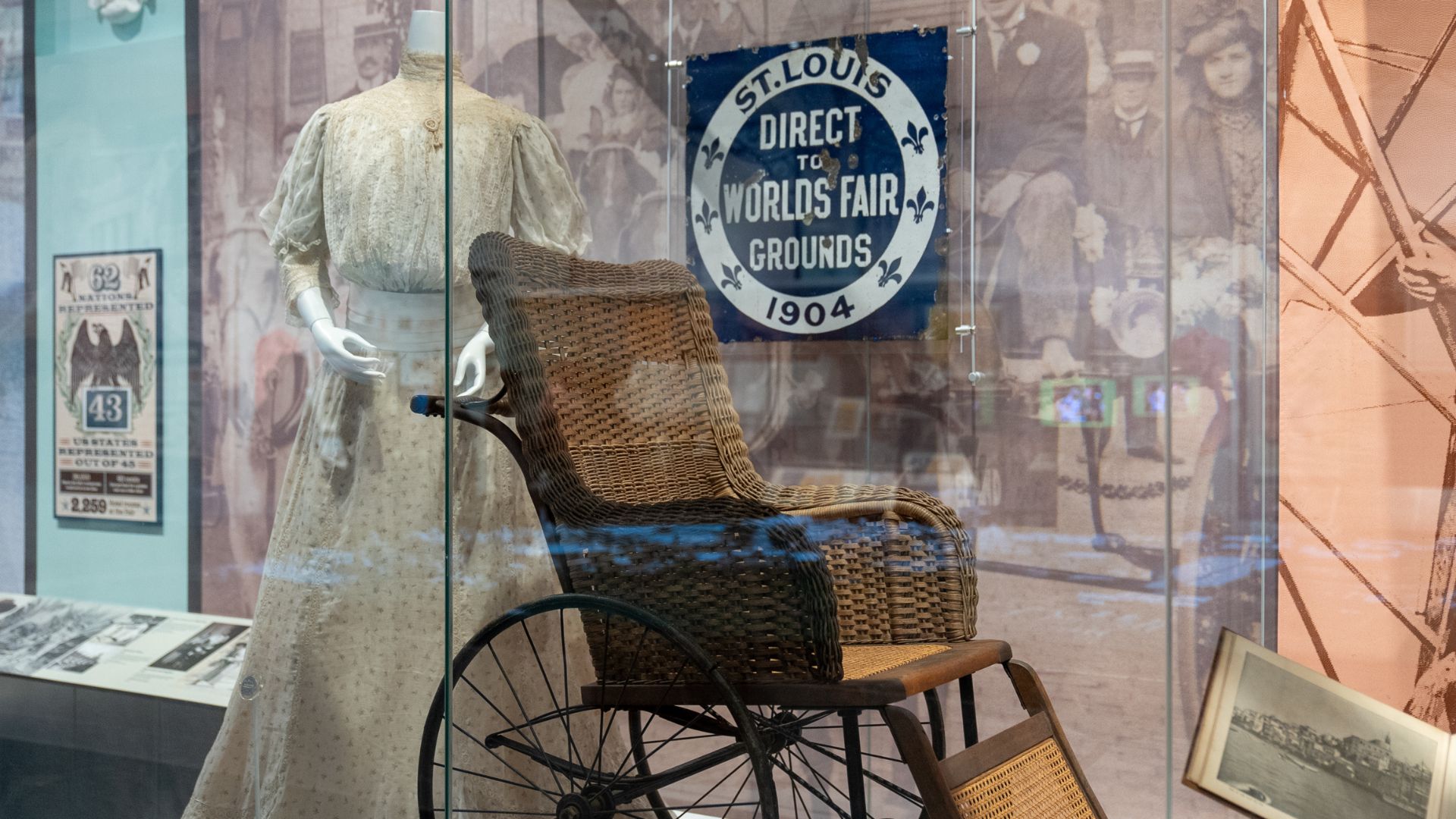 The 1904 World's Fair exhibit at the Missouri History Museum addresses the excitement and the challenges of the moment.