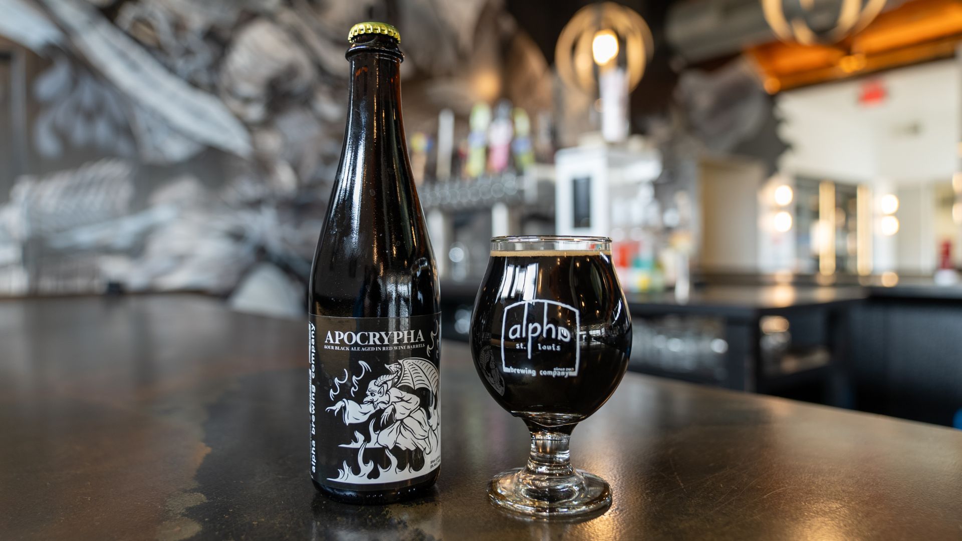Alpha Brewing Company is known for its barrel-aged, fruited sours.
