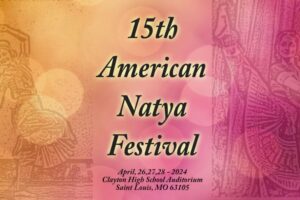 The 15th American Natya Festival will take place at Clayton High School.