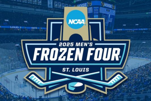 The 2025 NCAA Division I Men’s Ice Hockey Championship comes to Enterprise Center.
