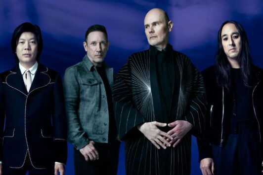 The Smashing Pumpkins perform live at Hollywood Casino Amphitheatre - St. Louis.