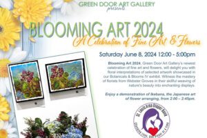 Blooming Art 2024 at Green Door Art Gallery.