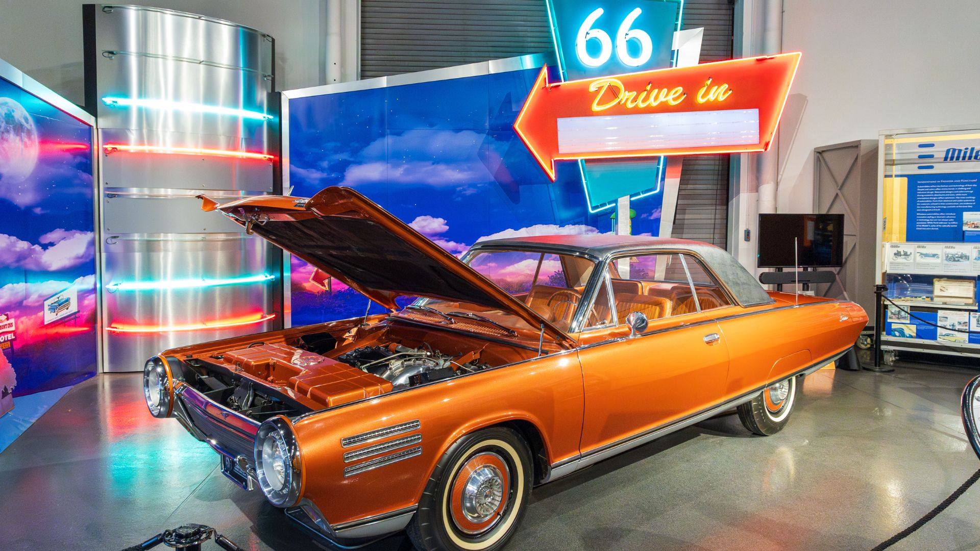 The National Museum of Transportation has a Route 66 exhibit.