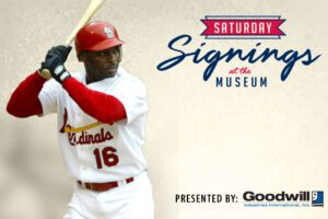 Cardinals Hall of Fame & Museum Saturday Signings with Reggie Sanders