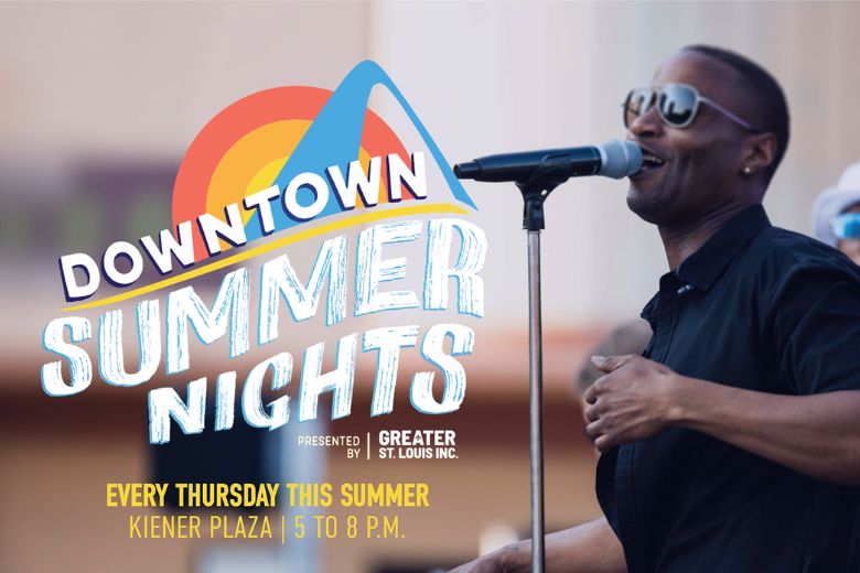 Downtown Summer Nights are happening in Kiener Plaza every Thursday.