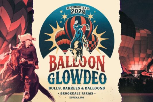 In 2024, Brookdale Farms will add a rodeo to its annual balloon glow.