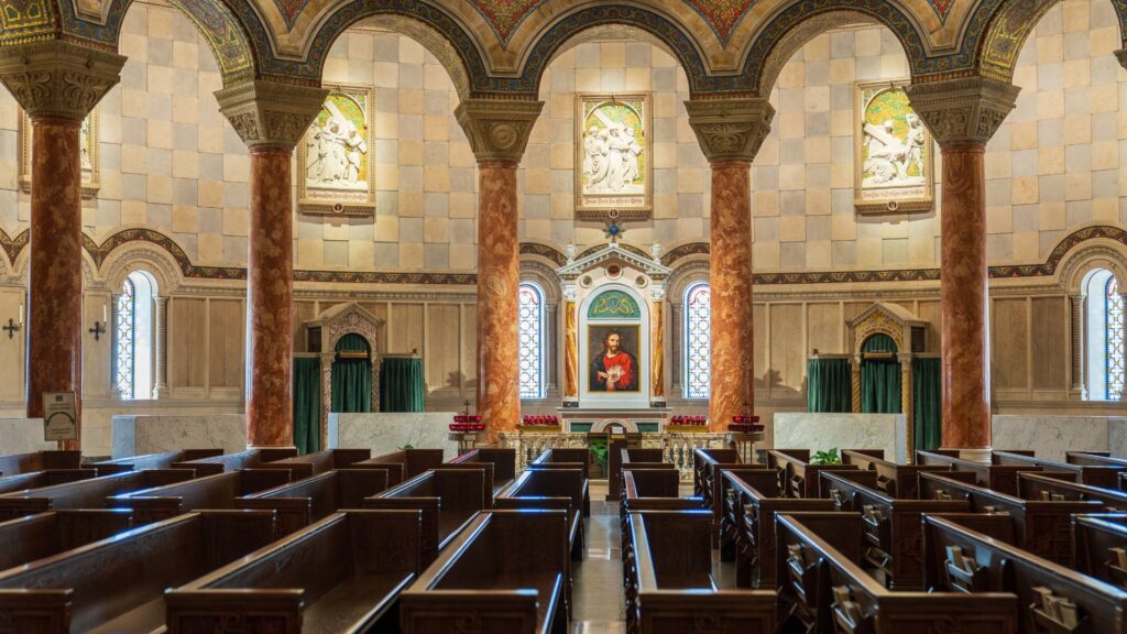 The Cathedral Basilica of St. Louis is both a church and a work of art.