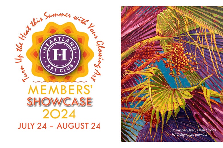 Heartland Art Club Members' Showcase 2024.