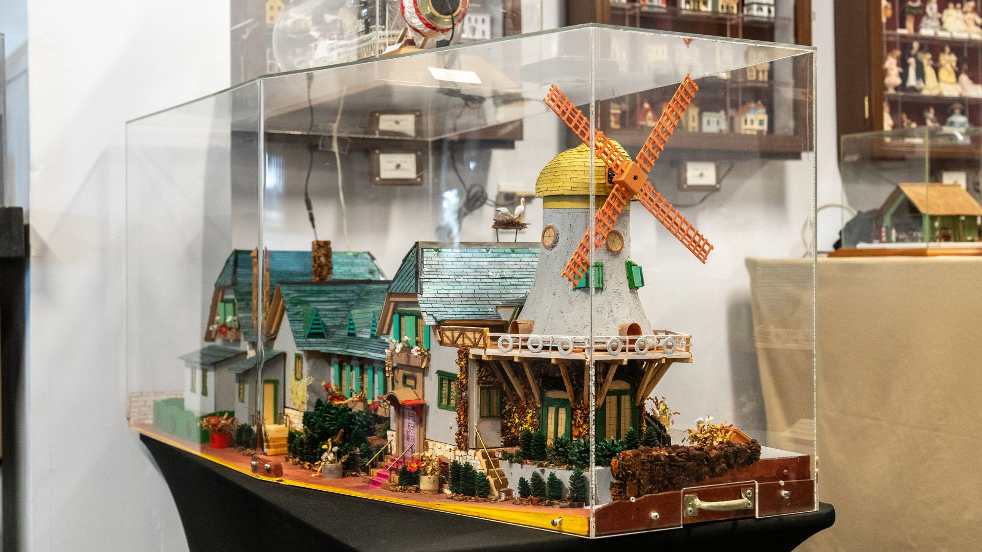 The Miniature Museum of Greater St. Louis has a miniature Bevo Mill.