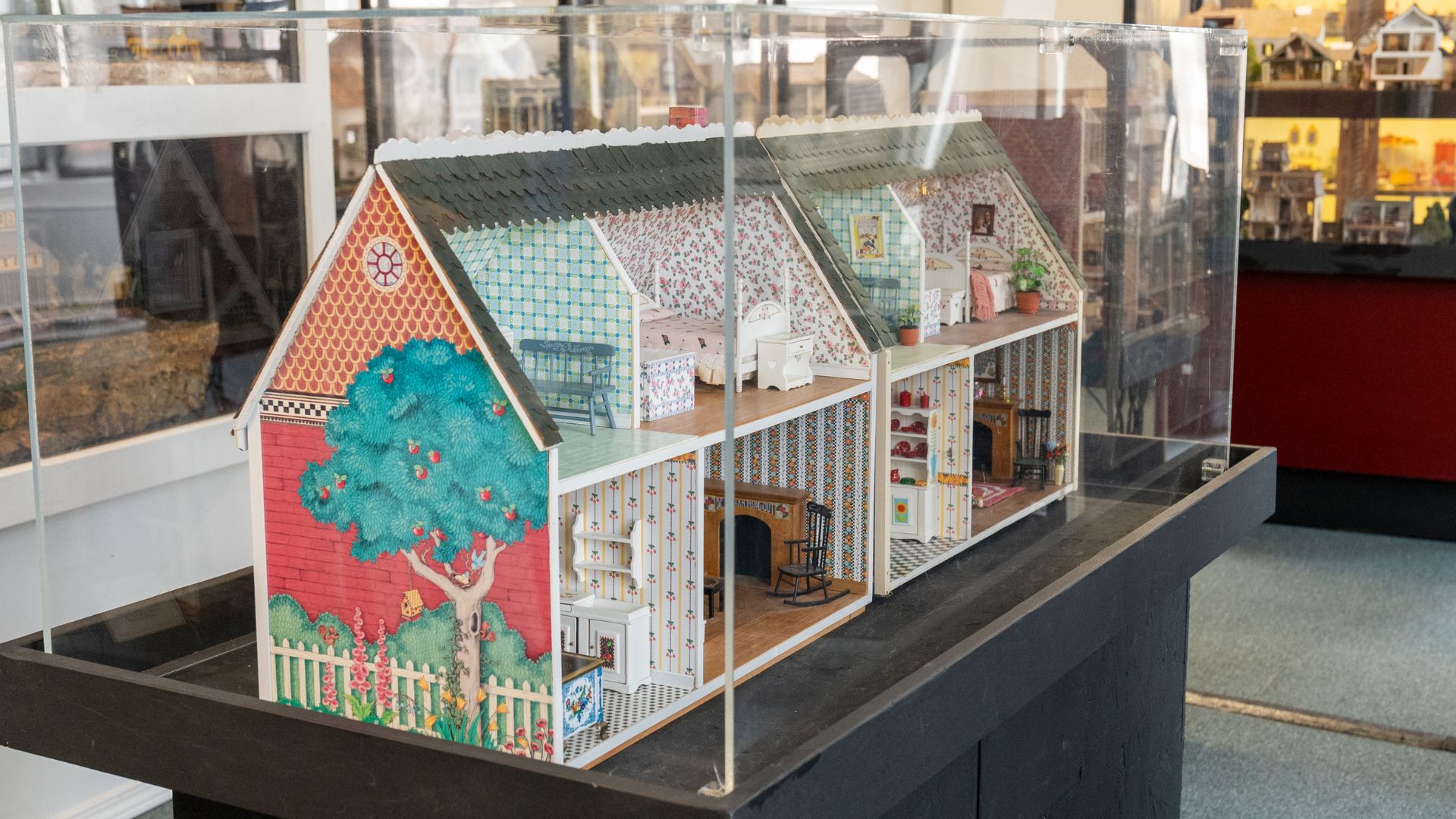 The Miniature Museum of Greater St. Louis has the prototype of a Mary Engelbreit dollhouse.