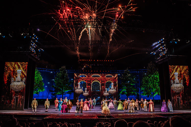 The Beauty and The Beast at The Muny.