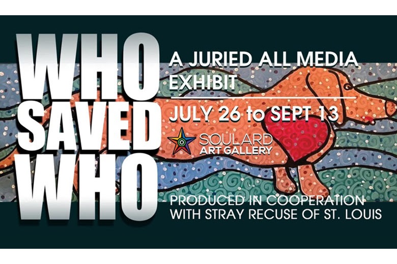 Who Saved Who - a local artist exhibition at Soulard Art Gallery.