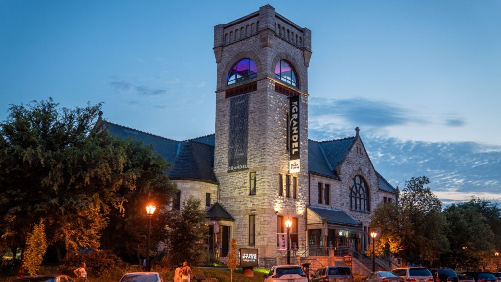 The Dark Room at The Grandel is located in a historic building in the Grand Center Arts District.