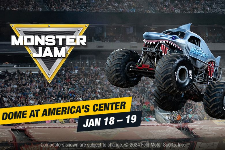 Monster Jam returns to The Dome at America's Center on January 18 and 19, 2025.