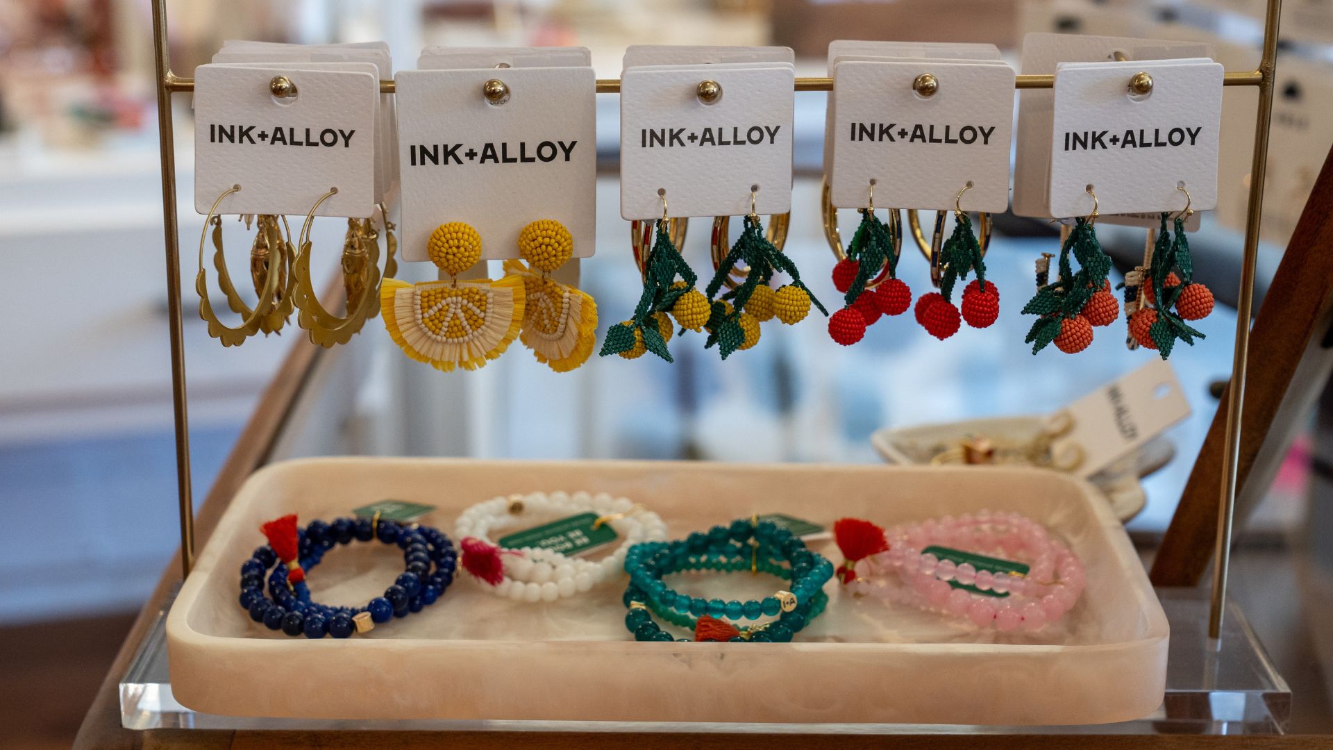Forth and Home sells earrings from Ink and Alloy.