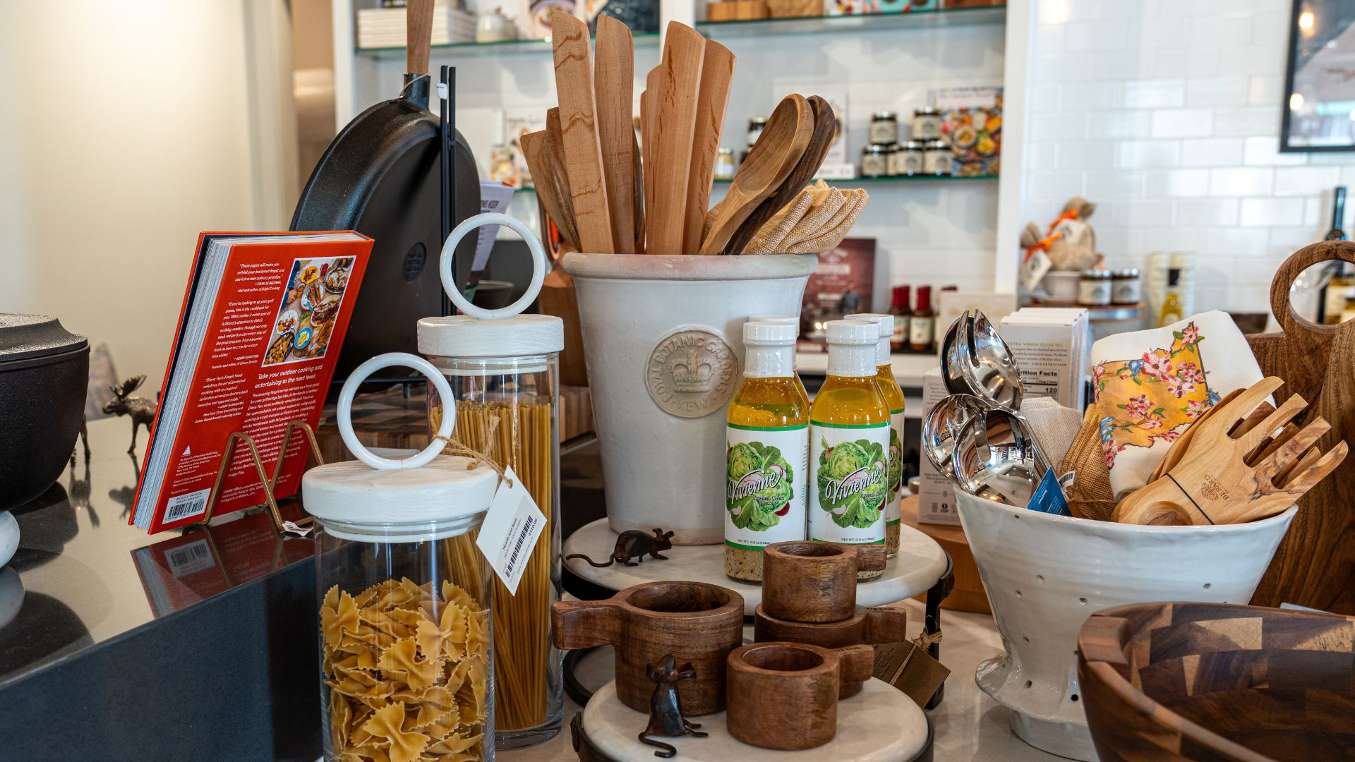 You can get high-end kitchen essentials at Hearth and Soul in Ladue MO.