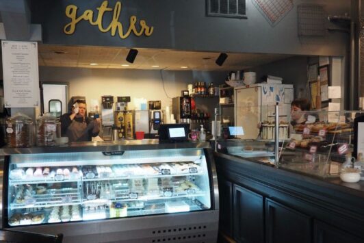 Sarah's on Central serves all-day breakfast and decadent desserts.