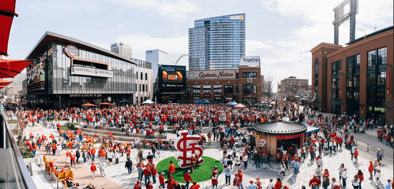 Ballpark Village in St. Louis Missouri