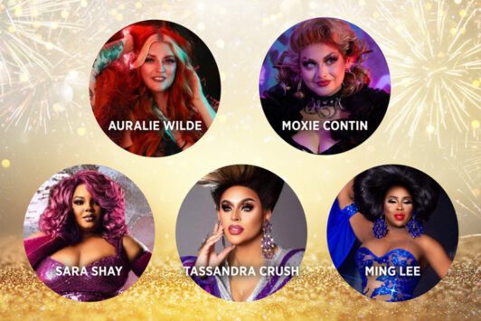 Sip N' Serve Drag Brunch New Year, New Tea at City Winery.