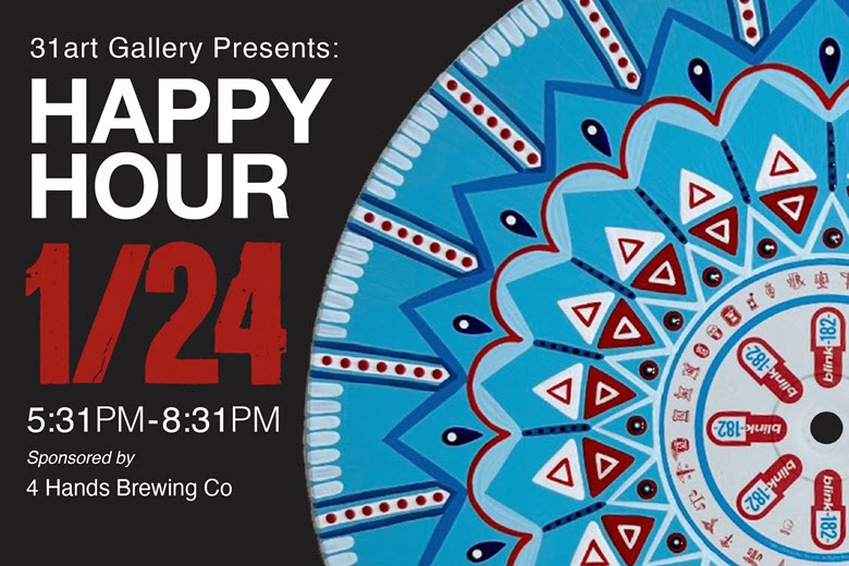 Happy Hour at 31 art gallery.