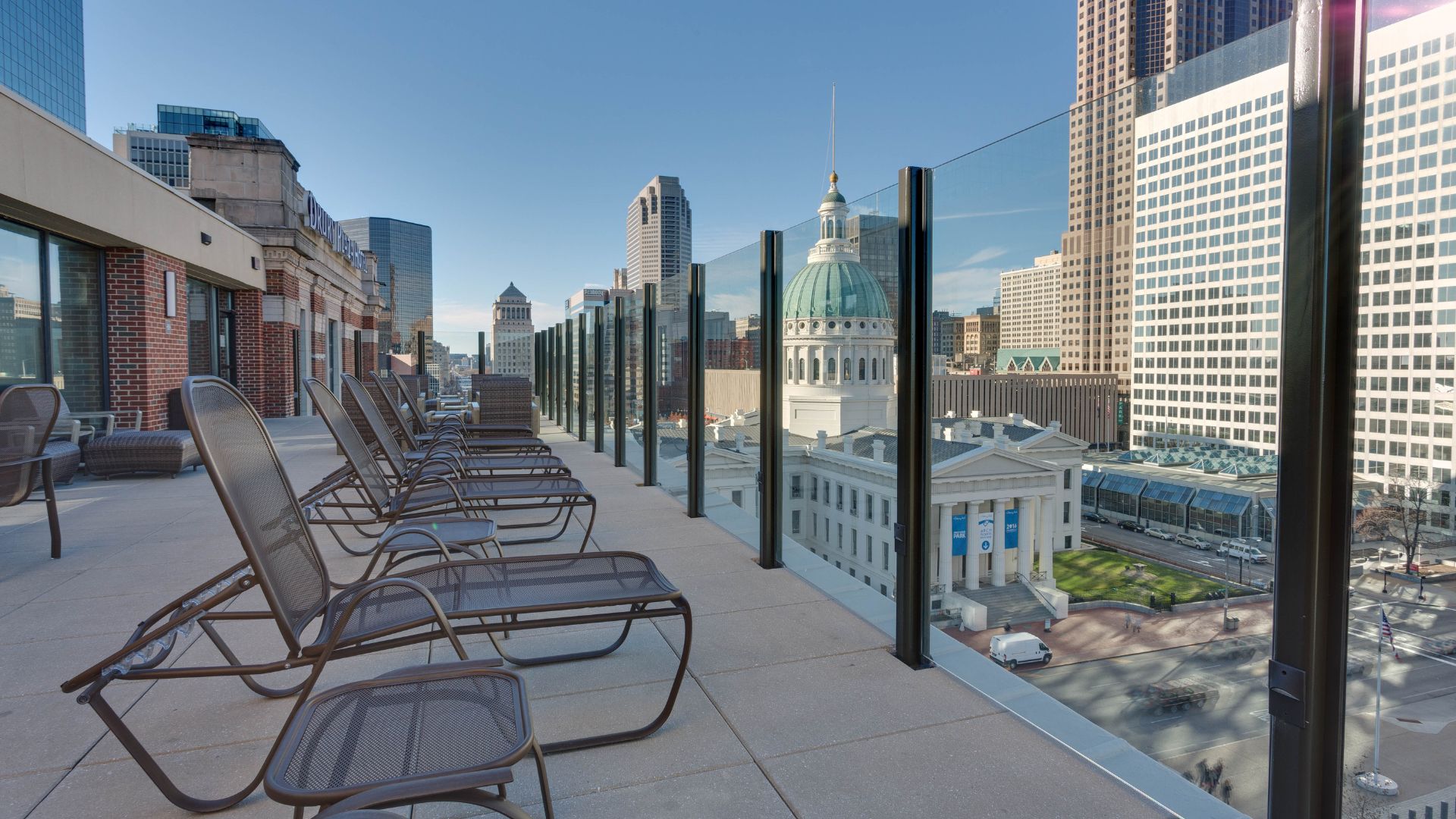 The Drury Plaza Hotel St. Louis at the Arch is a historic renovation.