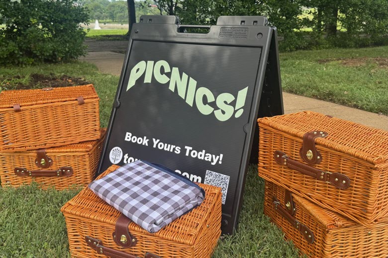 Luxury Private Picnics in Forest Park from Tour CWE.