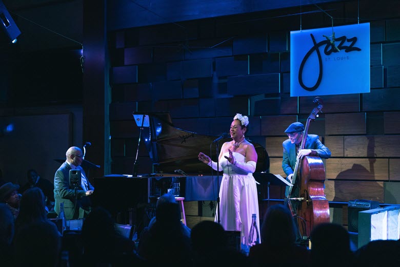 Madra Thomas at Jazz St. Louis.