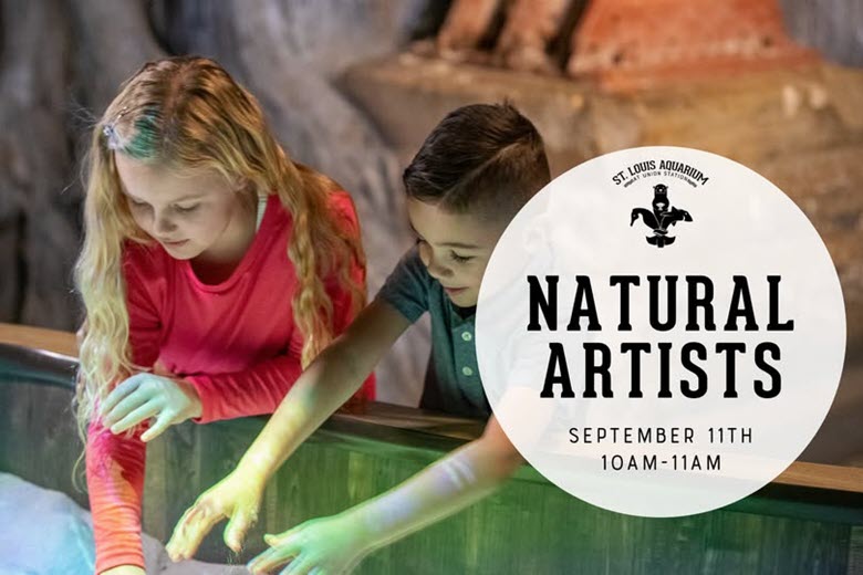 Natural Artists at St. Louis Aquarium at St. Louis Union Station.