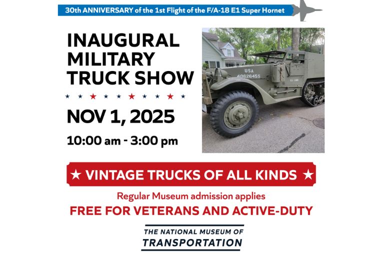 Military Truck Show at The National Museum of Transportation.