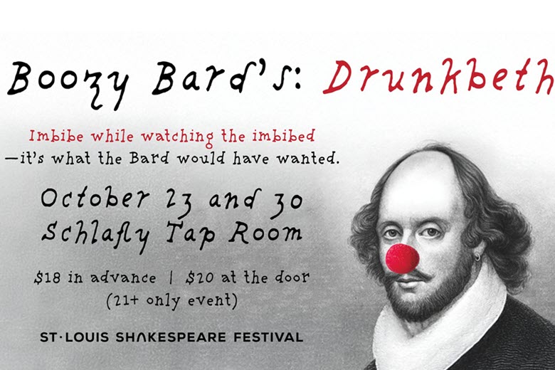 Boozy Bard’s DRUNKBETH AT Schlafly Tap Room.