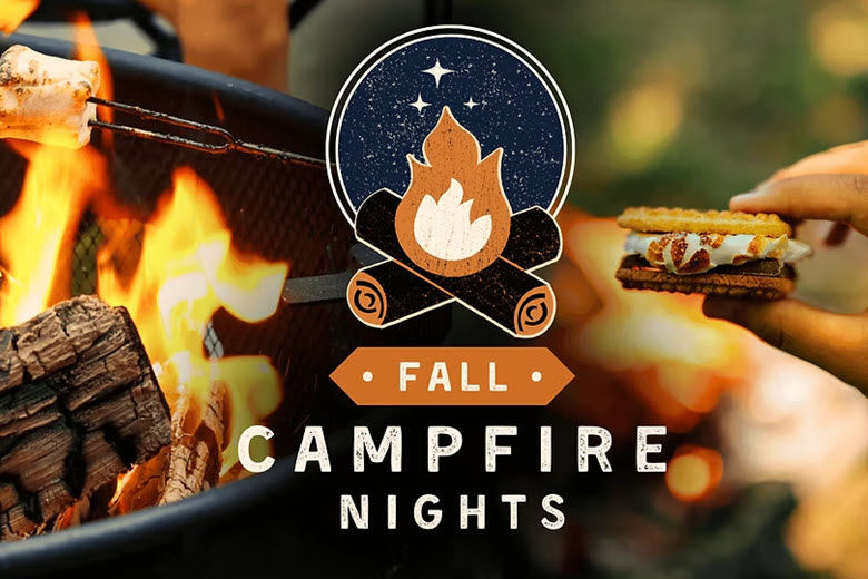 Campfire Nights at Brookdale Farms.
