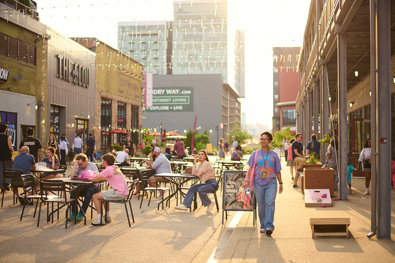 Live Art Market at City Foundry.