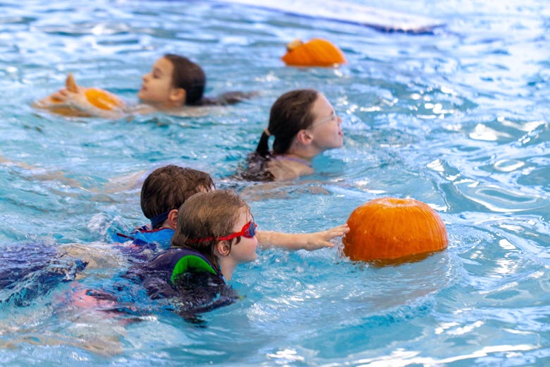 Pumpkin Plunge at Maryland Heights Community Center.