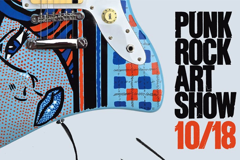 Punk Rock Art Show at 31art gallery.